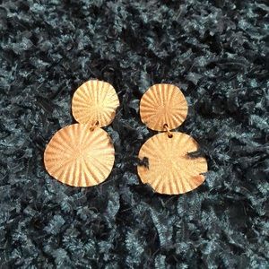 Women’s gold earrings